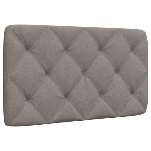 vidaXL Hoofdbordkussen 80 cm stof taupe, Huis en Inrichting, Slaapkamer | Bedden, Nieuw, Stof, Verzenden