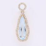 Zonder minimumprijs - Hanger - 14 karaat Geel goud - 1.69ct., Sieraden, Tassen en Uiterlijk, Antieke sieraden