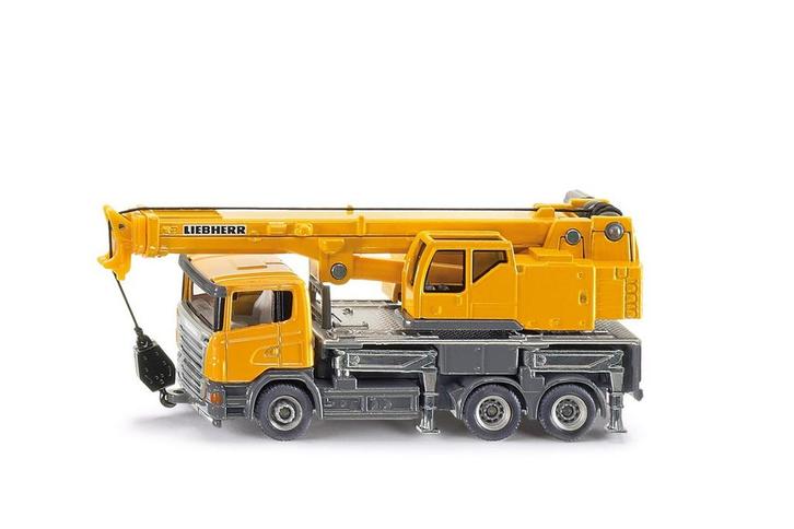 Siku Liebherr telescoop kraan 1:87 (Siku speelgoed 1:87), Kinderen en Baby's, Speelgoed | Overig, Nieuw, Ophalen of Verzenden