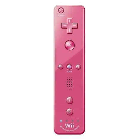 Wii Controller / Remote Motion Plus Roze Origineel, Spelcomputers en Games, Spelcomputers | Nintendo Wii, Zo goed als nieuw, Ophalen of Verzenden