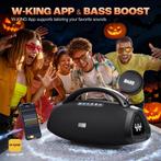 Bluetooth speaker - Muziek box - Partybox - 200W - Zwart - W, Audio, Tv en Foto, Luidsprekers, Verzenden, Zo goed als nieuw