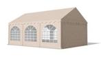 Classic Plus Partytent PVC 5x5x2 mtr in Zandkleur, Tuin en Terras, Verzenden, Nieuw, 2 meter of meer, Partytent