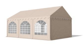 Classic Plus Partytent PVC 5x5x2 mtr in Zandkleur, Tuin en Terras, Partytenten, Partytent, Nieuw, 2 meter of meer, Verzenden