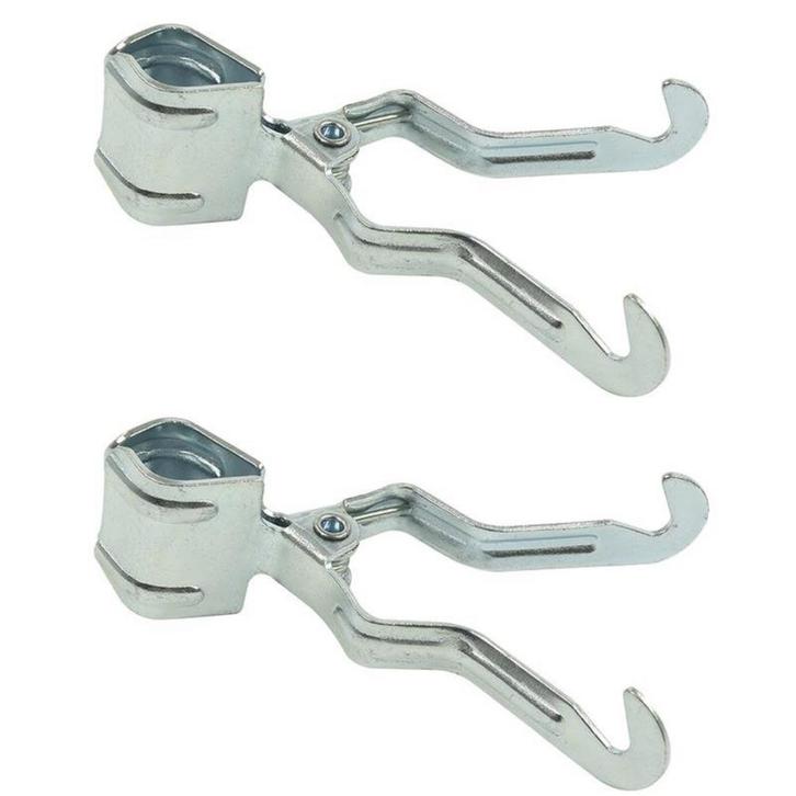 ProPlus Klemkleerhaak voor tentstok - metaal - maximale o..., Caravans en Kamperen, Kampeeraccessoires, Nieuw, Ophalen of Verzenden