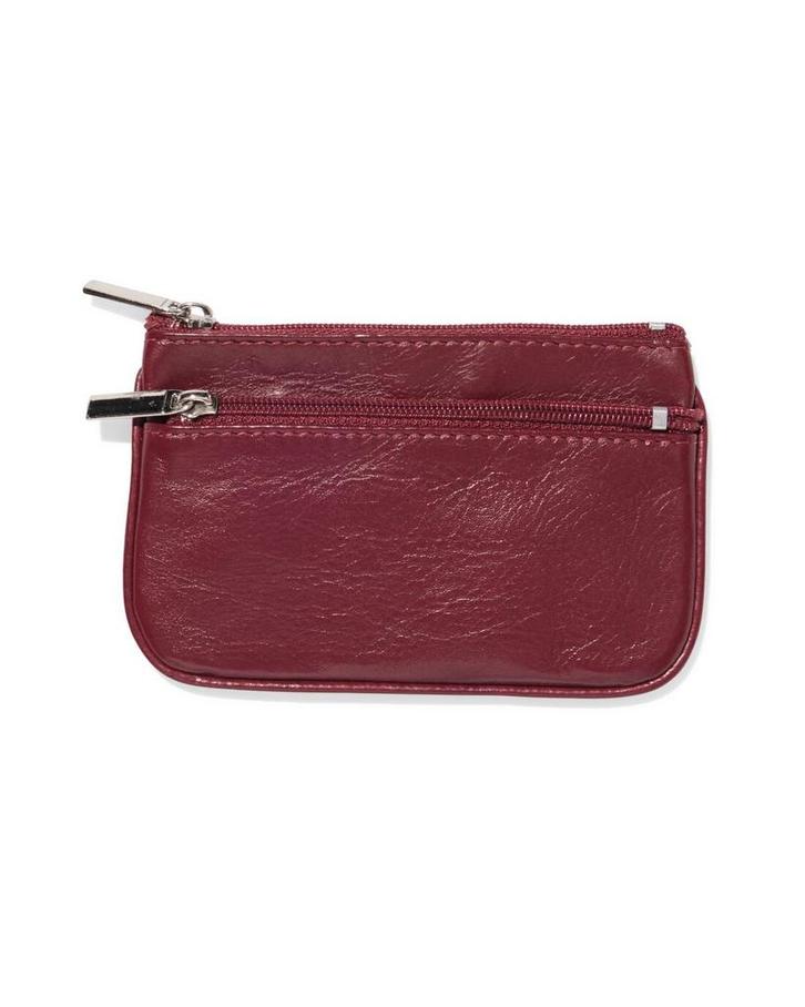 HEMA Sleutetui leer donkerrood, Kleding | Heren, Overige Herenkleding, Nieuw, Verzenden