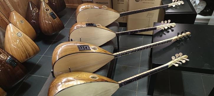 Baglama Saz OYMA DUT Full Prof met of zonder equilizer ACTIE, Muziek en Instrumenten, Snaarinstrumenten | Overige, Luit, Saz of Bouzouki