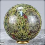 Zeldzaam natuurlijke drakenbloed jaspis Bol- 2860.19 g, Verzamelen, Mineralen en Fossielen