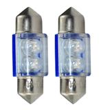 C5W autolamp 2 stuks 31mm blauw | LED festoon SV8.5 0.13W -, Nieuw, Verzenden