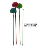 Benson Telescoop ragebol - Verstelbare steel - 95-175 cm..., Huis en Inrichting, Schoonmaakartikelen, Ophalen of Verzenden