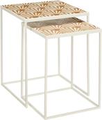2dekans | Mica Decorations Odile Bijzettafel Set van 2 –, Tuin en Terras, Ophalen of Verzenden, Zo goed als nieuw