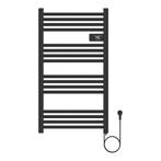 pro.tec Handdoekradiator Follo elektrisch 96x54x4,3 cm zwart, Verzenden, Nieuw
