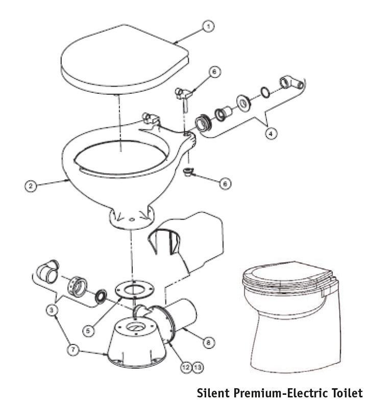 Spoelpomp 2.4 24 Volt, Watersport en Boten, Bootonderdelen, Nieuw, Zeilboot of Motorboot, Ophalen of Verzenden