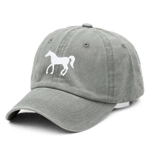 Cap Horse in vele kleuren met witte geborduurde afbeelding, Dieren en Toebehoren, Paarden en Pony's | Overige Paardenspullen, Overige soorten