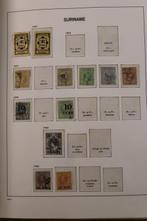 Suriname 1872/1975 - Collectie in Davo crystal voordrukalbum, Gestempeld