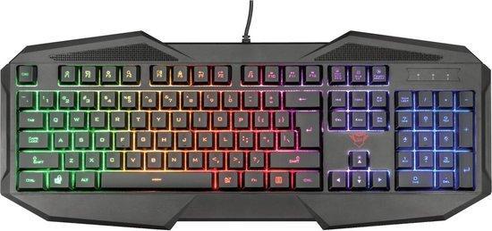 Gaming Toetsenbord - FR AZERTY - Zwart Trust GXT 830 Avonn -, Computers en Software, WiFi-versterkers, Nieuw, Verzenden