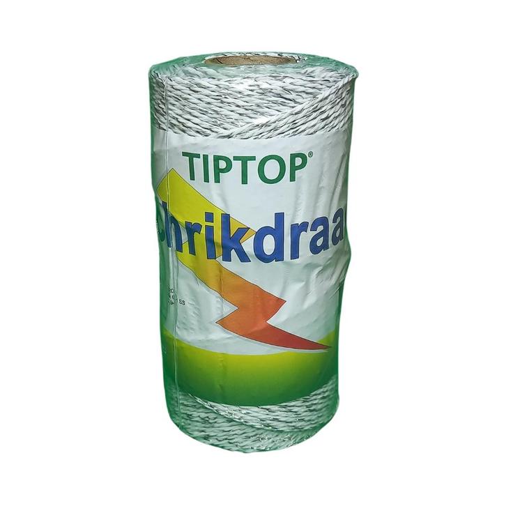 TipTop schrikdraad wit 200meter 3mm, Tuin en Terras, Gaas en Draad, Ophalen of Verzenden