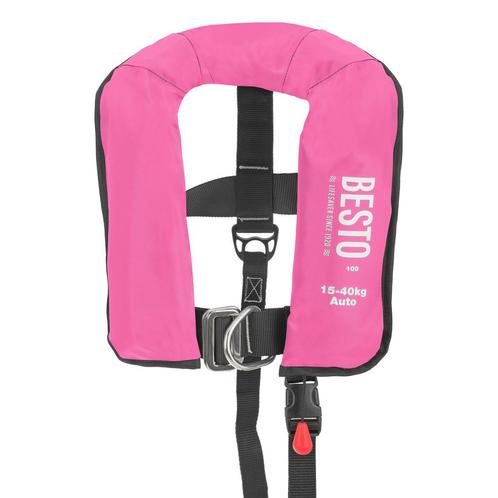 Automatisch kinderreddingsvest Besto Junior inflatable 100N, Watersport en Boten, Accessoires en Onderhoud, Nieuw, Ophalen of Verzenden