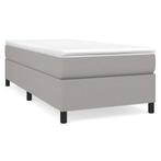 Bedframe 80x200 Lichtgrijs - Retourdeal - 40% Korting!, Eenpersoons, Nieuw, Ophalen of Verzenden, 80 cm