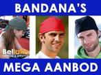 Bandana 's - alle kleuren bandanas, volwassenen en kinderen, Ophalen of Verzenden, Nieuw