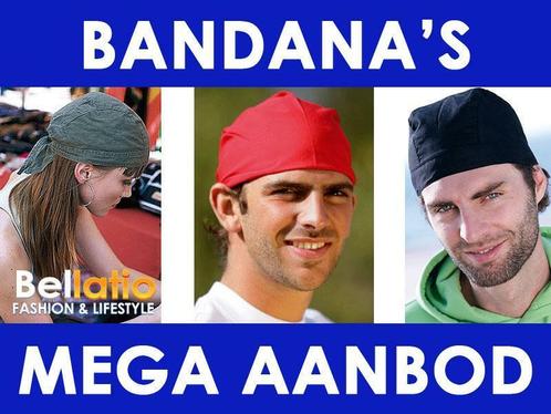 Bandana 's - alle kleuren bandanas, volwassenen en kinderen, Sieraden, Tassen en Uiterlijk, Overige Accessoires, Nieuw, Ophalen of Verzenden