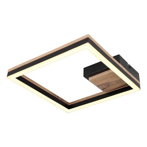 Plafondlamp BEATRIX 12 Watt Matt zwart 1-Lichts zwart -, Huis en Inrichting, Lampen | Plafondlampen, Nieuw, Metaal, Ophalen of Verzenden