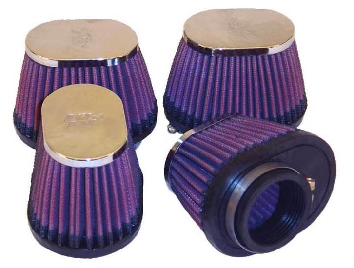 K&N Universal Chrome Filter 1.75in Flange ID / 4in Length x, Auto-onderdelen, Filters, Ophalen of Verzenden