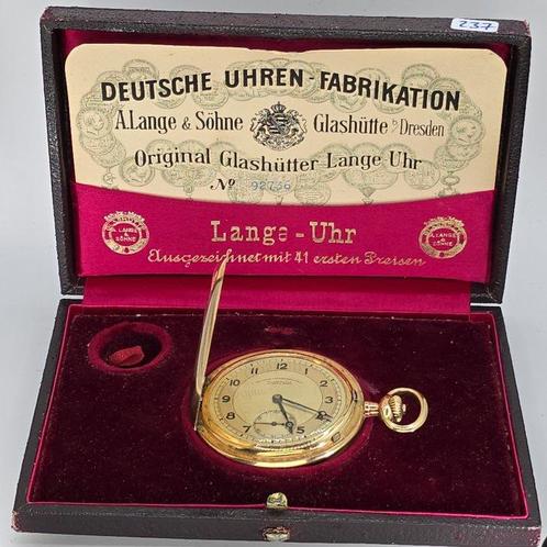 A. Lange & Söhne - Deutsche Uhrenfabrikation Glashütte - 14K, Sieraden, Tassen en Uiterlijk, Horloges | Heren