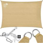 2dekans | tectake® Rechthoekig Schaduwdoek Sunny - 5 x 7 m -, Ophalen of Verzenden, Zo goed als nieuw