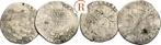 1/2 Patagon Lot 2 Stueck Brabant: Albert en Isabella, 159..., Postzegels en Munten, Verzenden