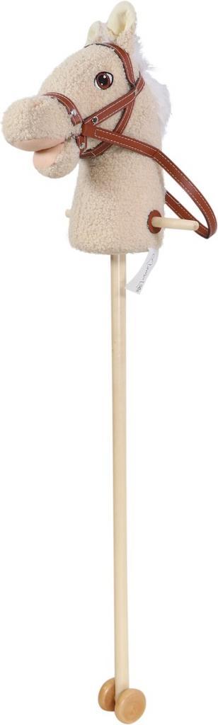 Mamaloes Bouclé Off-White Stokpaard ML050105, Kinderen en Baby's, Speelgoed | Babyspeelgoed, Nieuw, Verzenden