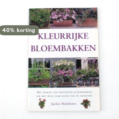 kleurrijke bloembakken 9789052952574 Jackie Matthews, Boeken, Overige Boeken, Zo goed als nieuw, Verzenden