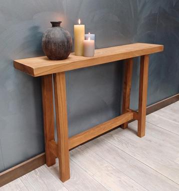 Sidetables TEAK | 120x80x25 | Gemonteerd en Gratis bezorging beschikbaar voor biedingen