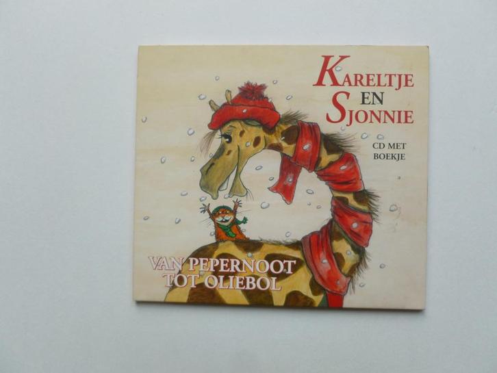 Kareltje en Sjonnie - van pepernoot tot oliebol (CD met Boek, Cd's en Dvd's, Cd's | Kinderen en Jeugd, Zo goed als nieuw, Verzenden