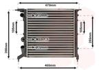 RADIATOR VOOR RENAULT CLIO 1990-1998 7701034768, Auto-onderdelen, Airco en Verwarming, Ophalen of Verzenden, Nieuw