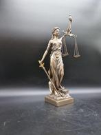 Beeld, Lady of Justice in cold bronze - 35 cm - Polyhars, Antiek en Kunst