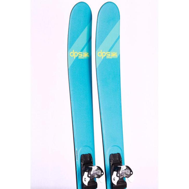 163 freeride skis DPS YVETTE A100, blue, carbon, woodcore,, Sport en Fitness, Skiën en Langlaufen, Skiën, 160 tot 180 cm, Carve