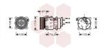 AIRCO COMPRESSOR VOOR CITROEN C4 LA/LC 2004-2008 6453KW, Ophalen of Verzenden, Nieuw