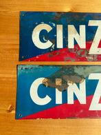 Cinzano / H.Philippault Montreuil - Plaque (2) - Metaal