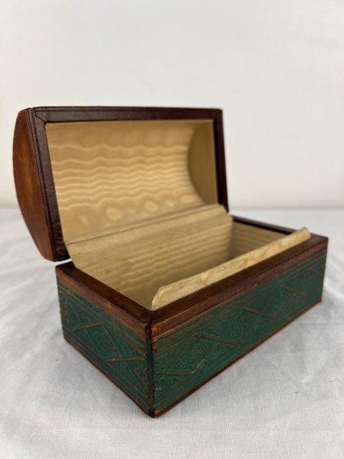 Sieradendoos - Hout, Leder, Antiek en Kunst, Curiosa en Brocante