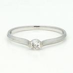 Zonder minimumprijs - Ring - 14 karaat Witgoud Diamant, Sieraden, Tassen en Uiterlijk, Ringen, Nieuw