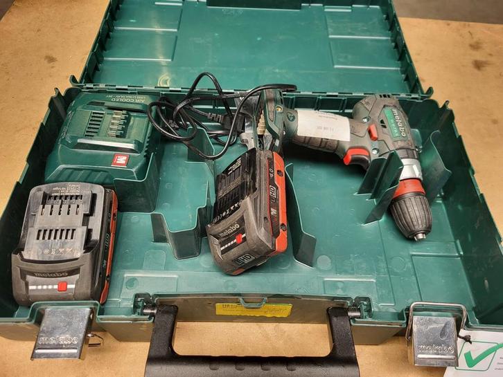 ZGAN. Metabo BS 18 LT BL Q 18V boor/schroefmachine set, Doe-het-zelf en Verbouw, Gereedschap | Boormachines, 400 tot 600 watt