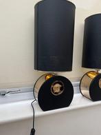 Versace - Tafellamp (2) - Leder, Metaal - Luxueuze