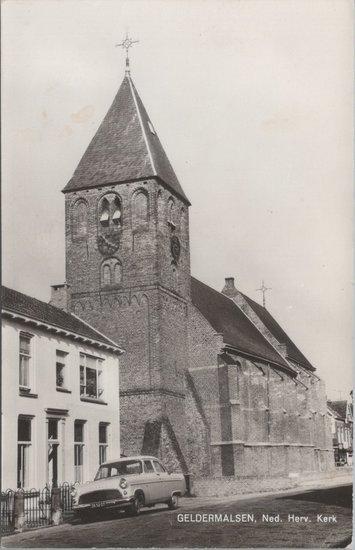 GELDERMALSEN - Ned. Herv. Kerk, Verzamelen, Ansichtkaarten | Nederland, Verzenden