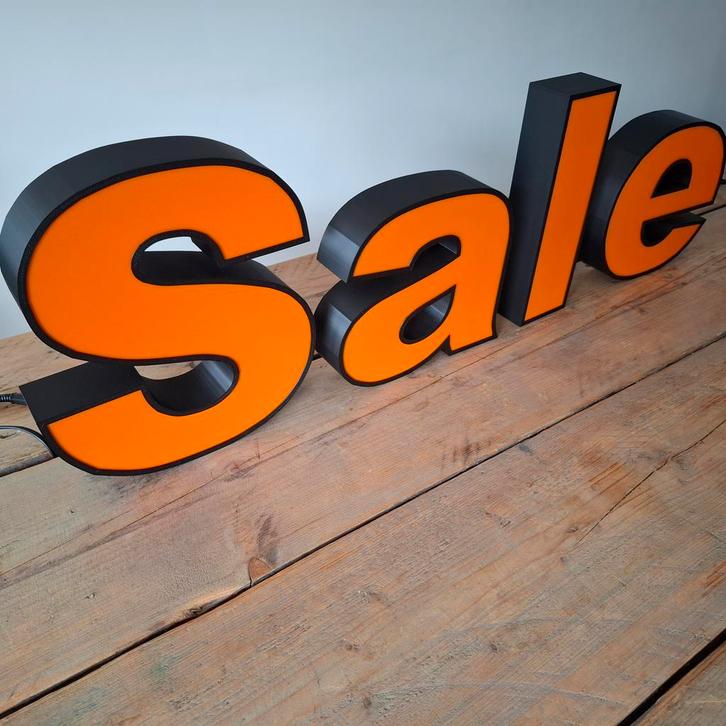 Nieuwe LED Doosletters - Boxletters - Reclame verlichting, Verzamelen, Merken en Reclamevoorwerpen, Lichtbak of (neon) lamp, Nieuw