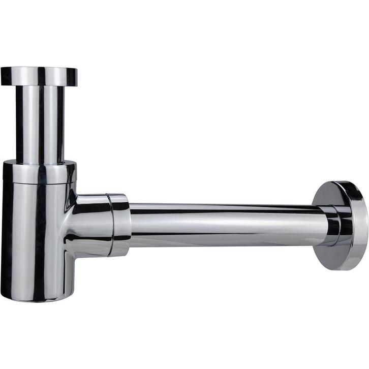 Xellanz Eco Sifon - Laag - 5/4inch x 32mm - Chroom, Doe-het-zelf en Verbouw, Sanitair, Nieuw, Ophalen of Verzenden