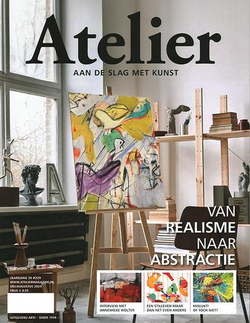 Atelier Magazine abonnement 5 nummers persoonlijk abonnement, Boeken, Tijdschriften en Kranten, Sport en Vrije tijd, Nieuw, Verzenden