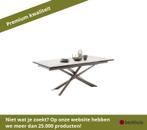 MCA Tesero uittrekbare tafel roestvrij staal/keramisch, Ophalen of Verzenden, Nieuw, Rvs