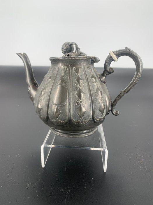 Theepot - Tin, Antiek en Kunst, Antiek | Overige Antiek