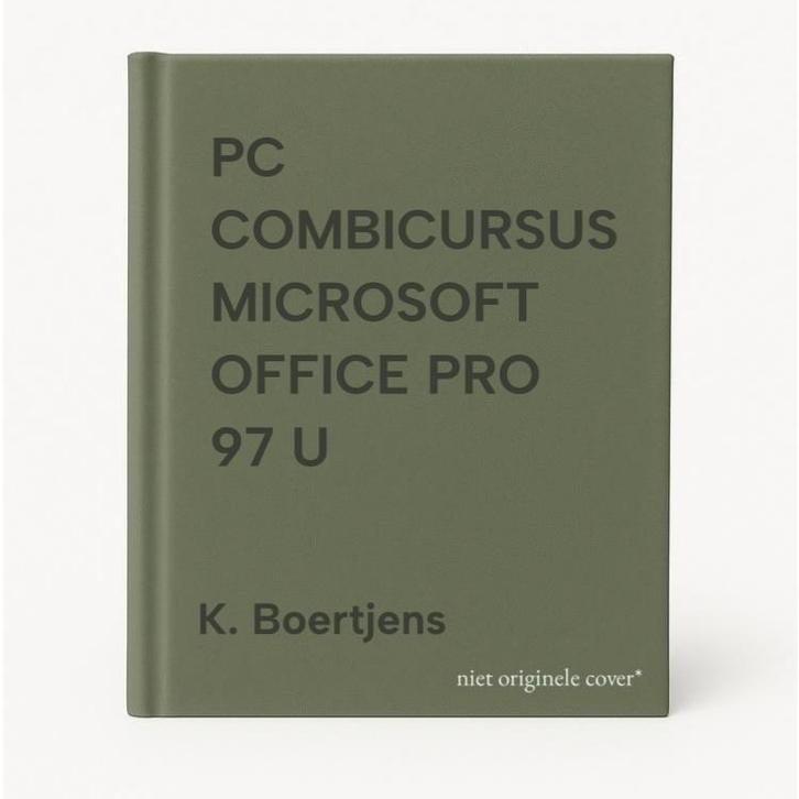 PC COMBICURSUS MICROSOFT OFFICE PRO 97 U 9789039506493, Boeken, Informatica en Computer, Gelezen, Verzenden