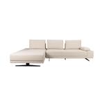 *WOONWINKEL* Dutchbone Shelly Off-White Moderne Hoekbank Cha, Verzenden, Nieuw